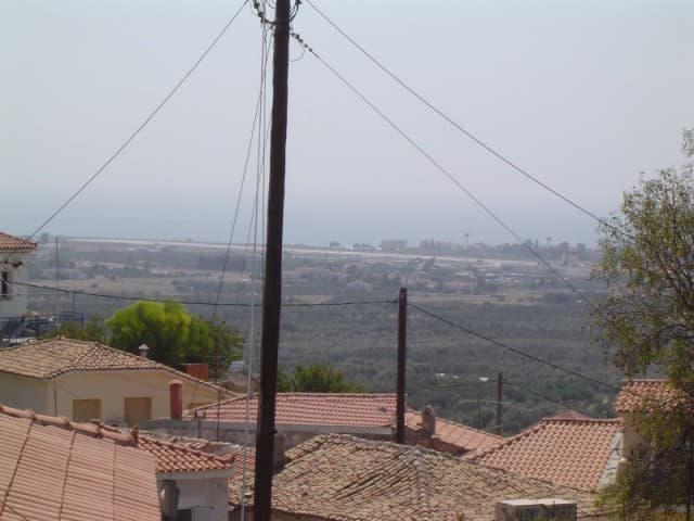 View of Samos airport