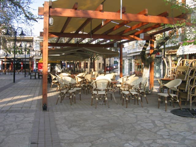 Republic Square-cafe in