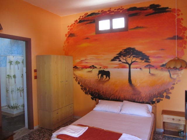 African style room